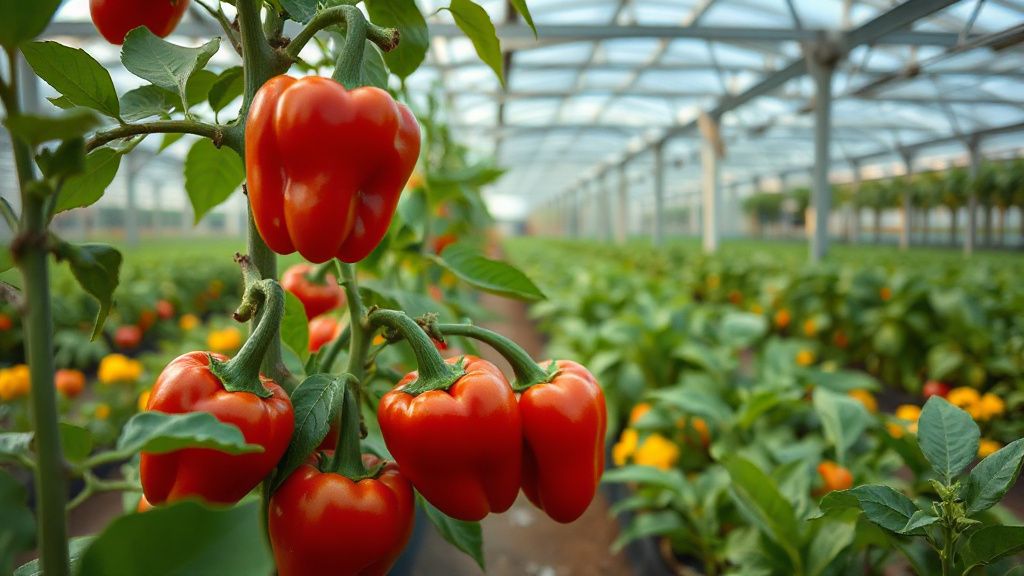 greenhouse sweet pepper