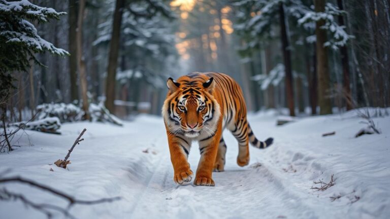 Siberian Tiger: Apex Predators Role in Boreal Forest Ecosystems