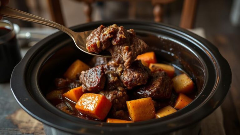 The Soul of Comfort: Slow Cooker Pot Roast, Red Wine Braised with Earthy Root Vegetables