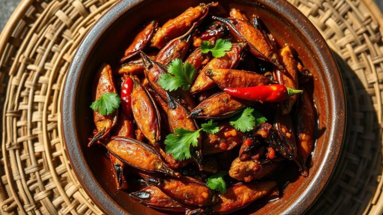 Mam Chaa: Cambodia’s Fiery Insect Stir-Fry – A Protein Powerhouse
