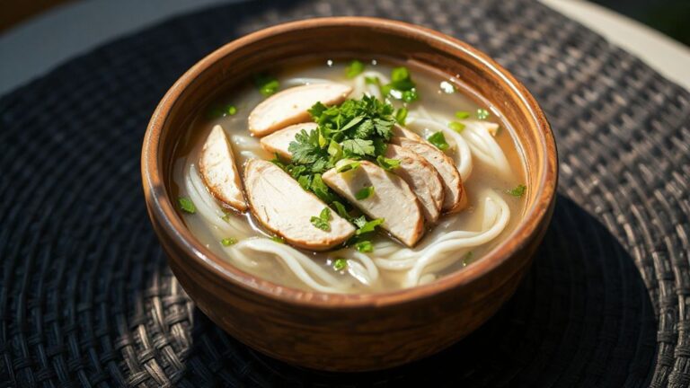 Mien Ga: A Soul-Warming Cambodian Chicken Noodle Soup