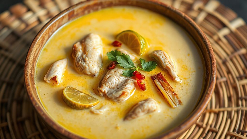 Cambodian Chicken Coconut Curry
